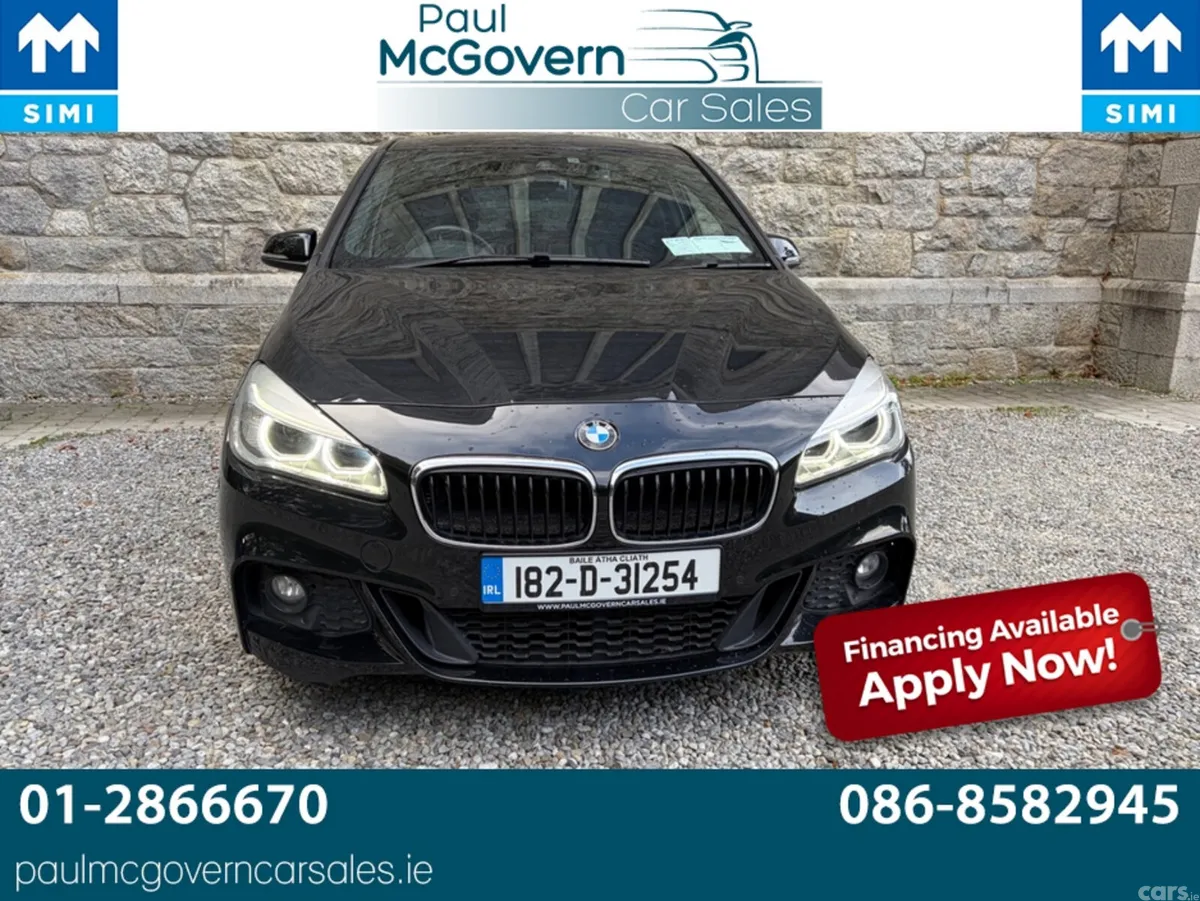 BMW 2-Series Hatchback, Diesel, 2018, Black