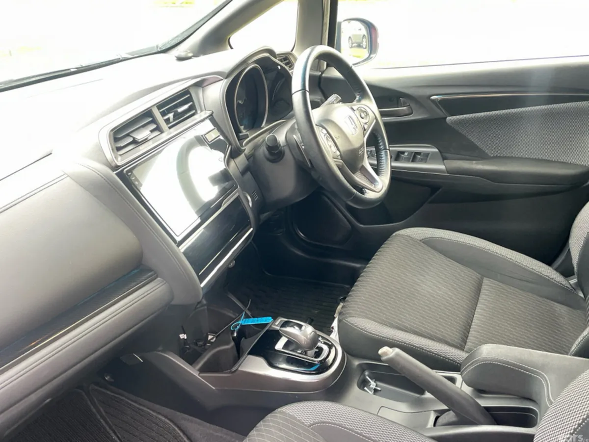 Honda Fit Hatchback, Petrol Hybrid, 2018, Red