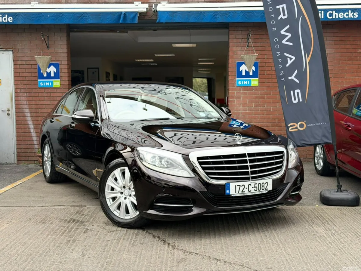 Mercedes-Benz S-Class Saloon, Diesel, 2017, Red