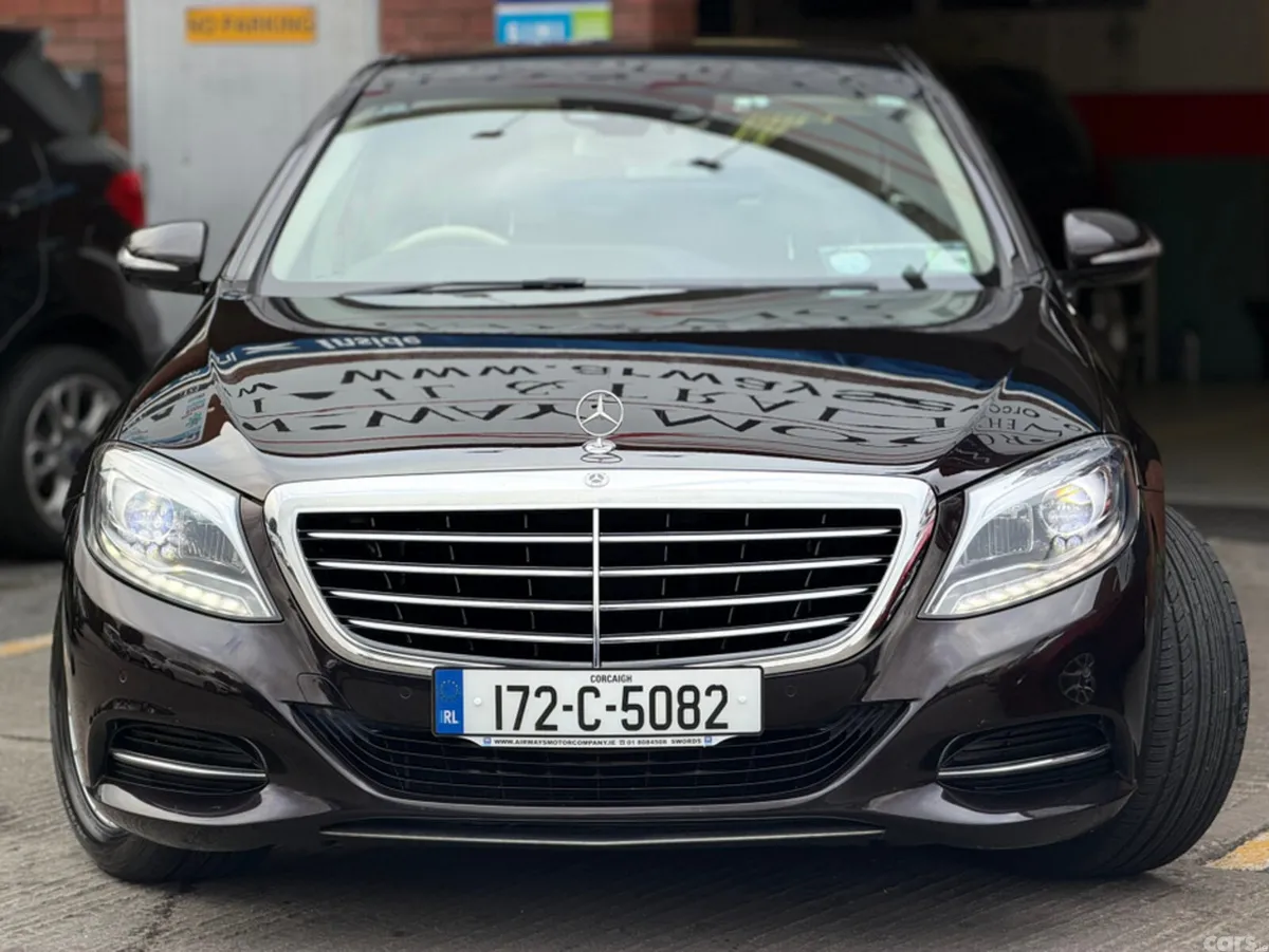 Mercedes-Benz S-Class Saloon, Diesel, 2017, Red