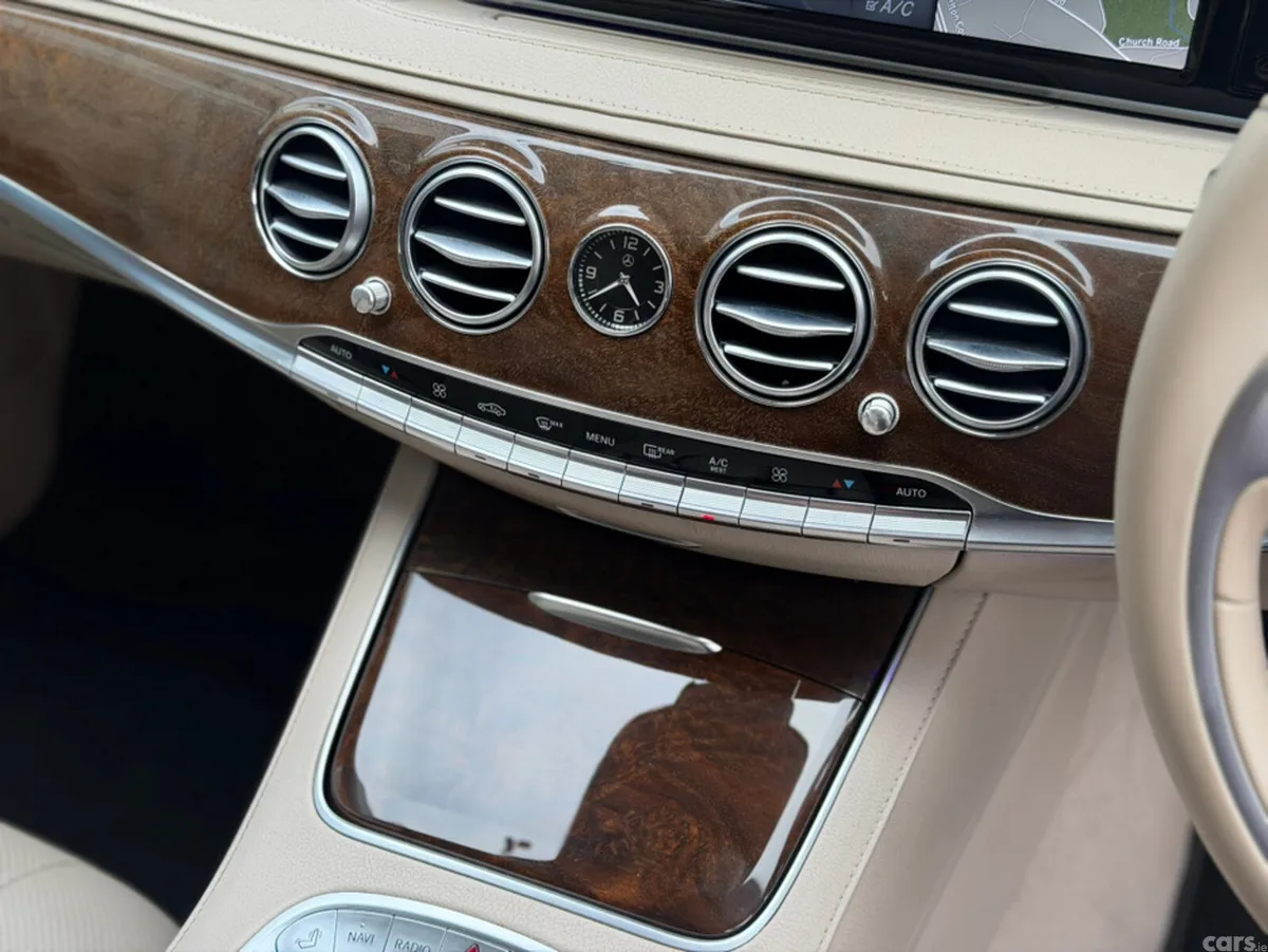 Mercedes-Benz S-Class Saloon, Diesel, 2017, Red