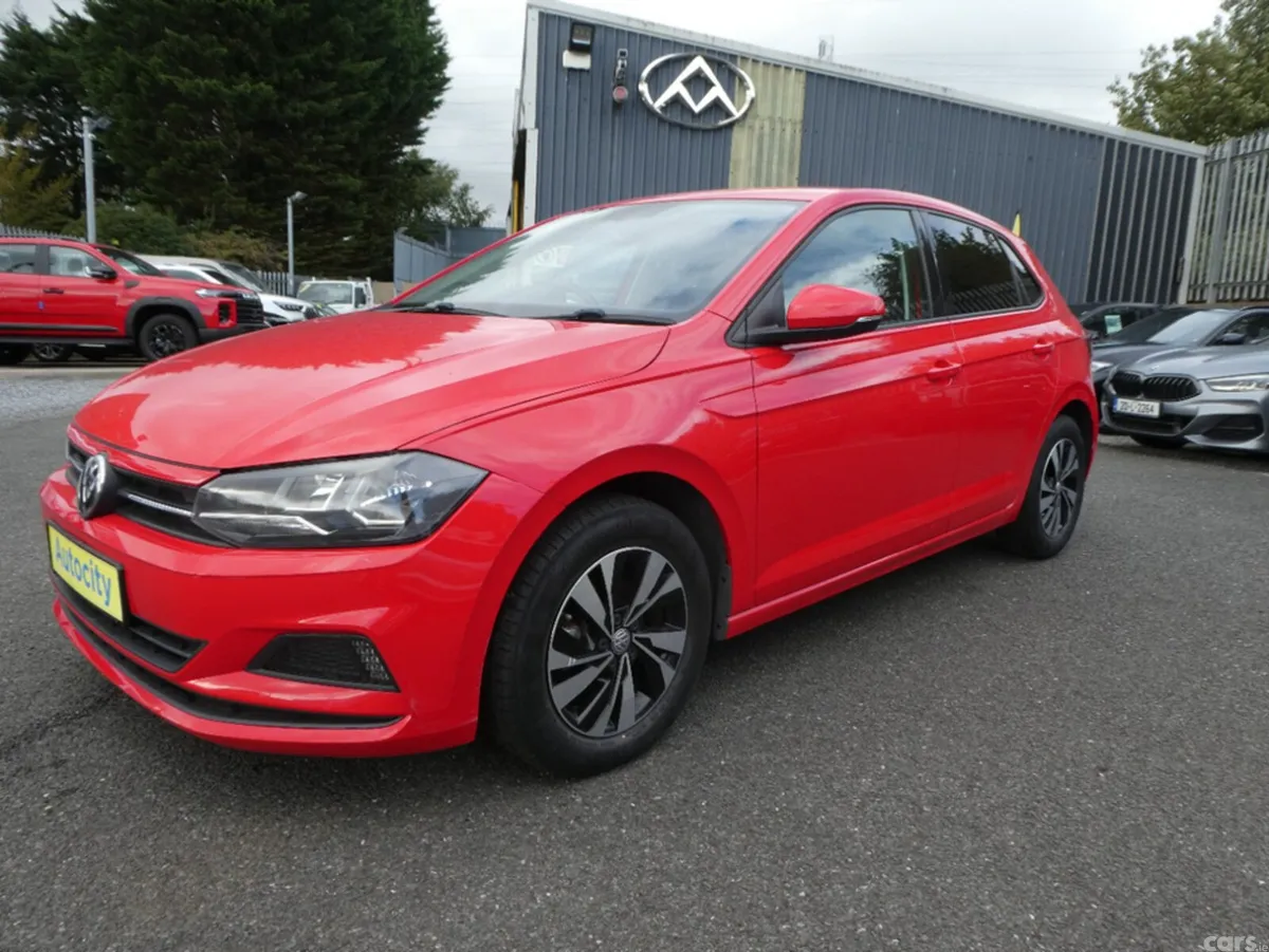 Volkswagen Polo Hatchback, Petrol, 2019, Red