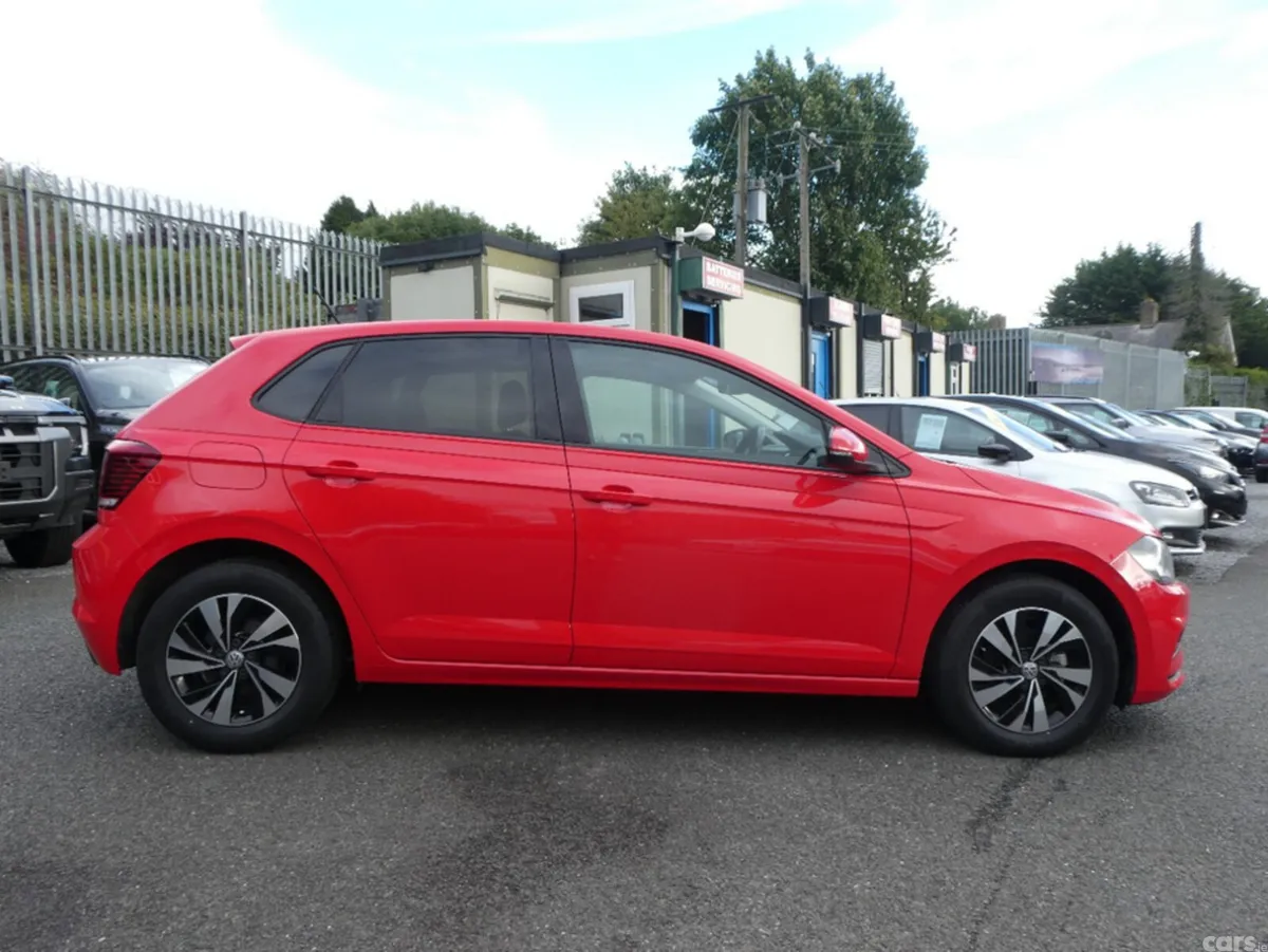 Volkswagen Polo Hatchback, Petrol, 2019, Red
