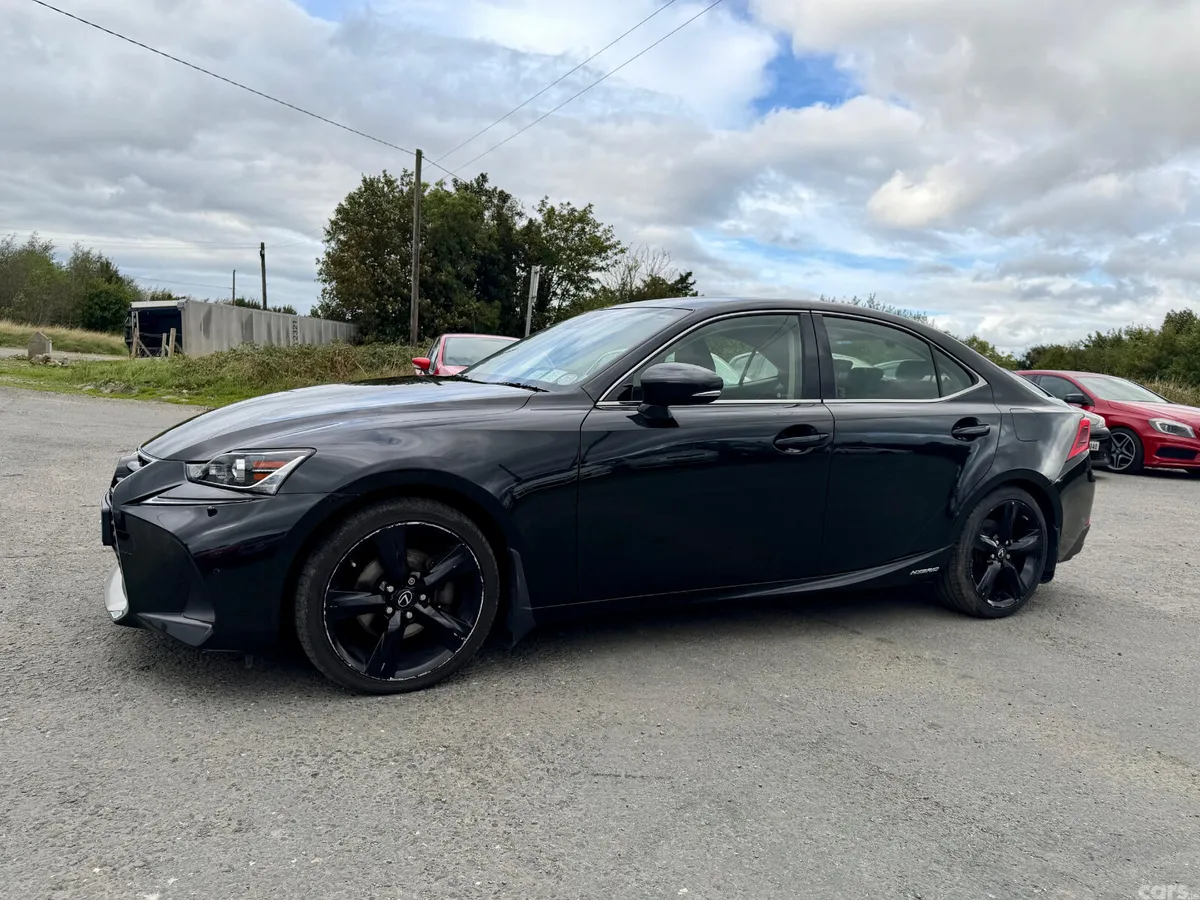 Lexus IS Saloon, Petrol Hybrid, 2018, Black