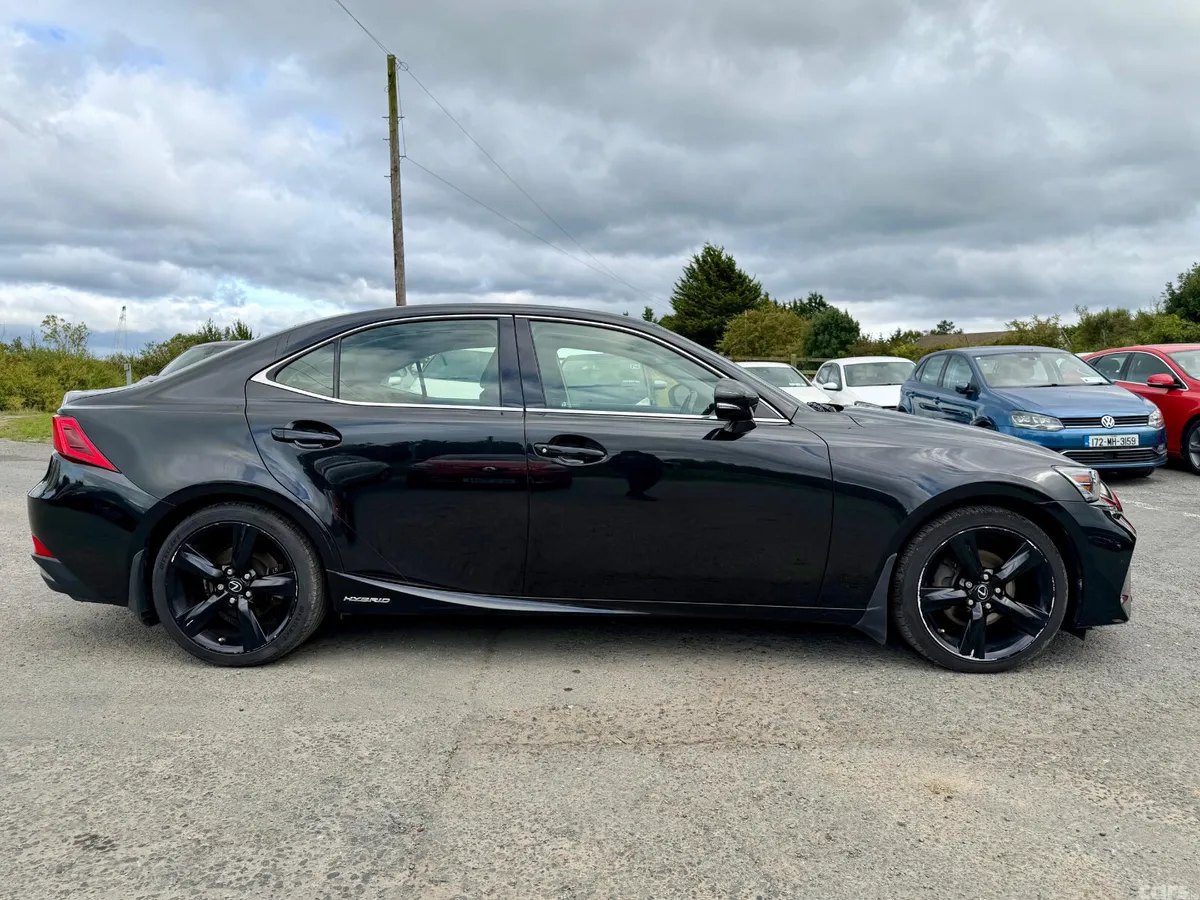 Lexus IS Saloon, Petrol Hybrid, 2018, Black