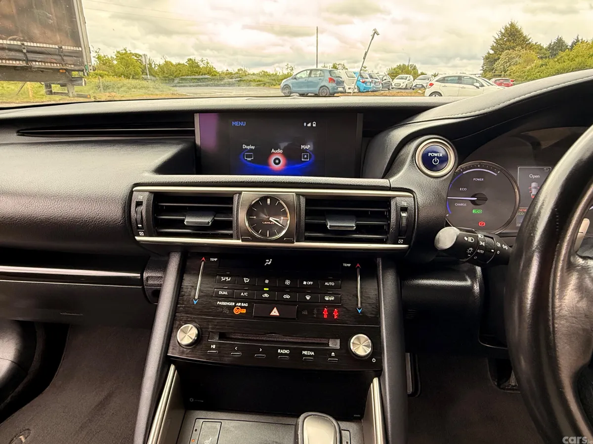 Lexus IS Saloon, Petrol Hybrid, 2018, Black