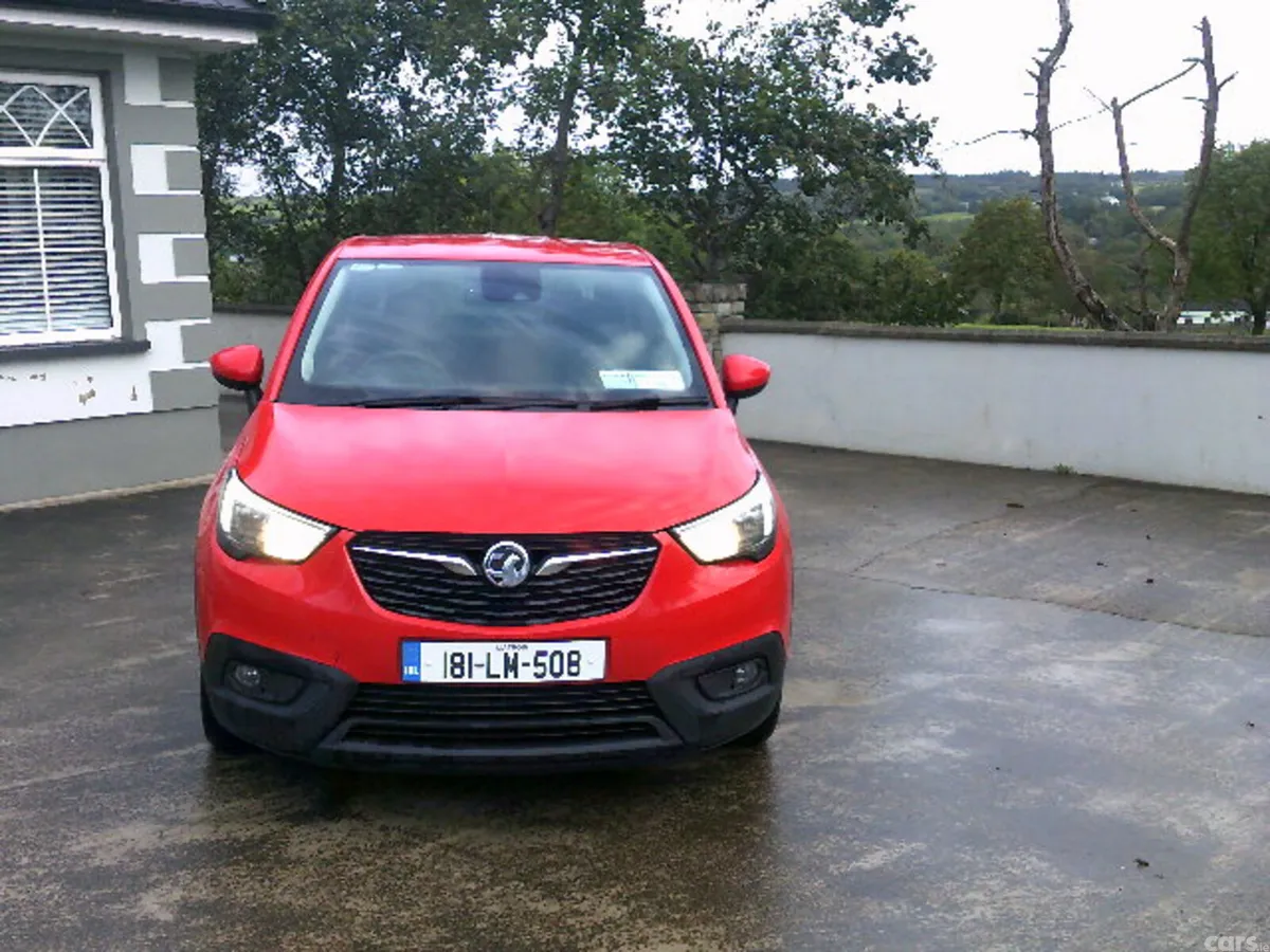 Vauxhall Crossland X Hatchback, Diesel, 2018, Red