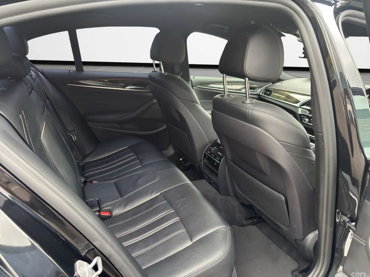 BMW 5-Series Saloon, Petrol, 2018, Black