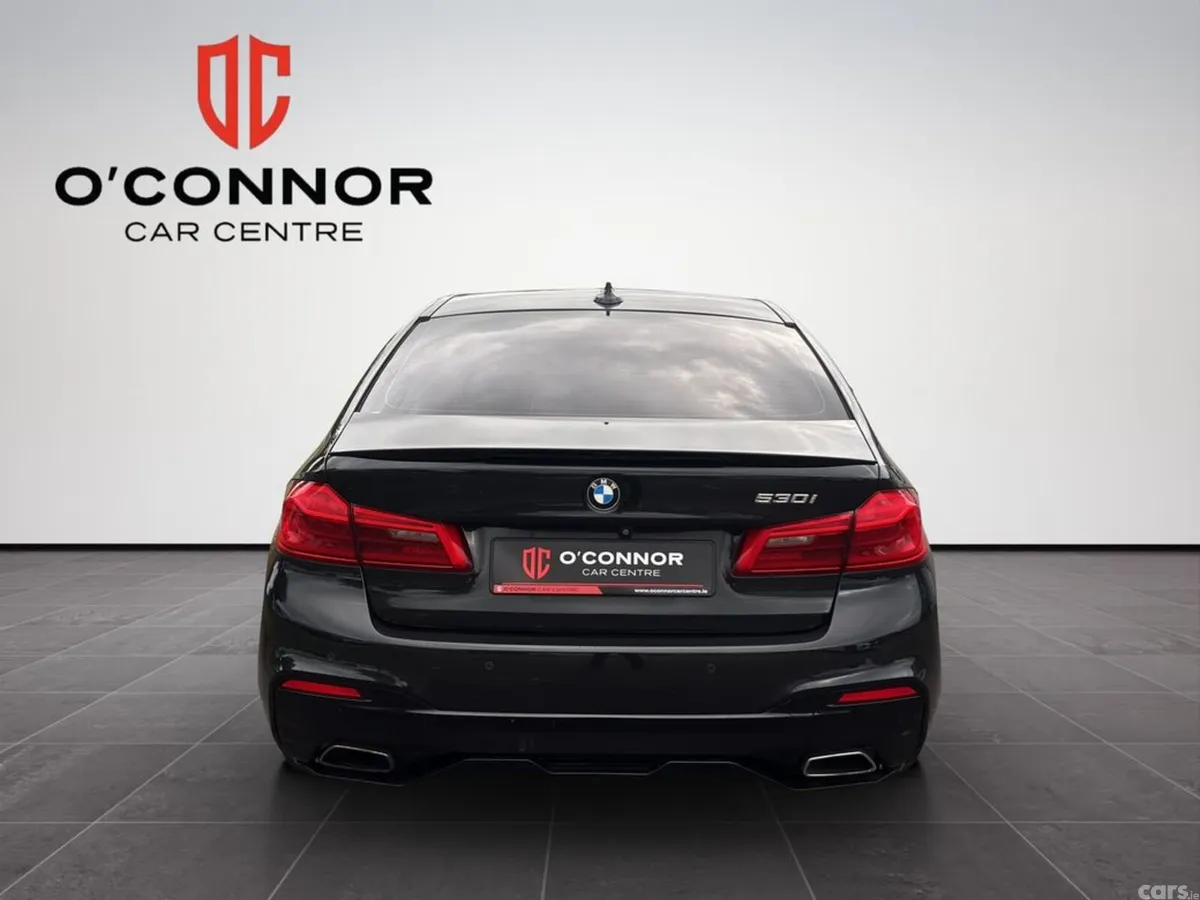 BMW 5-Series Saloon, Petrol, 2018, Black
