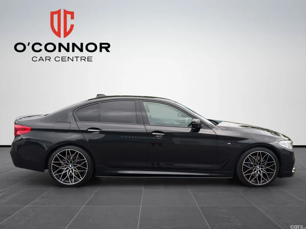 BMW 5-Series Saloon, Petrol, 2018, Black