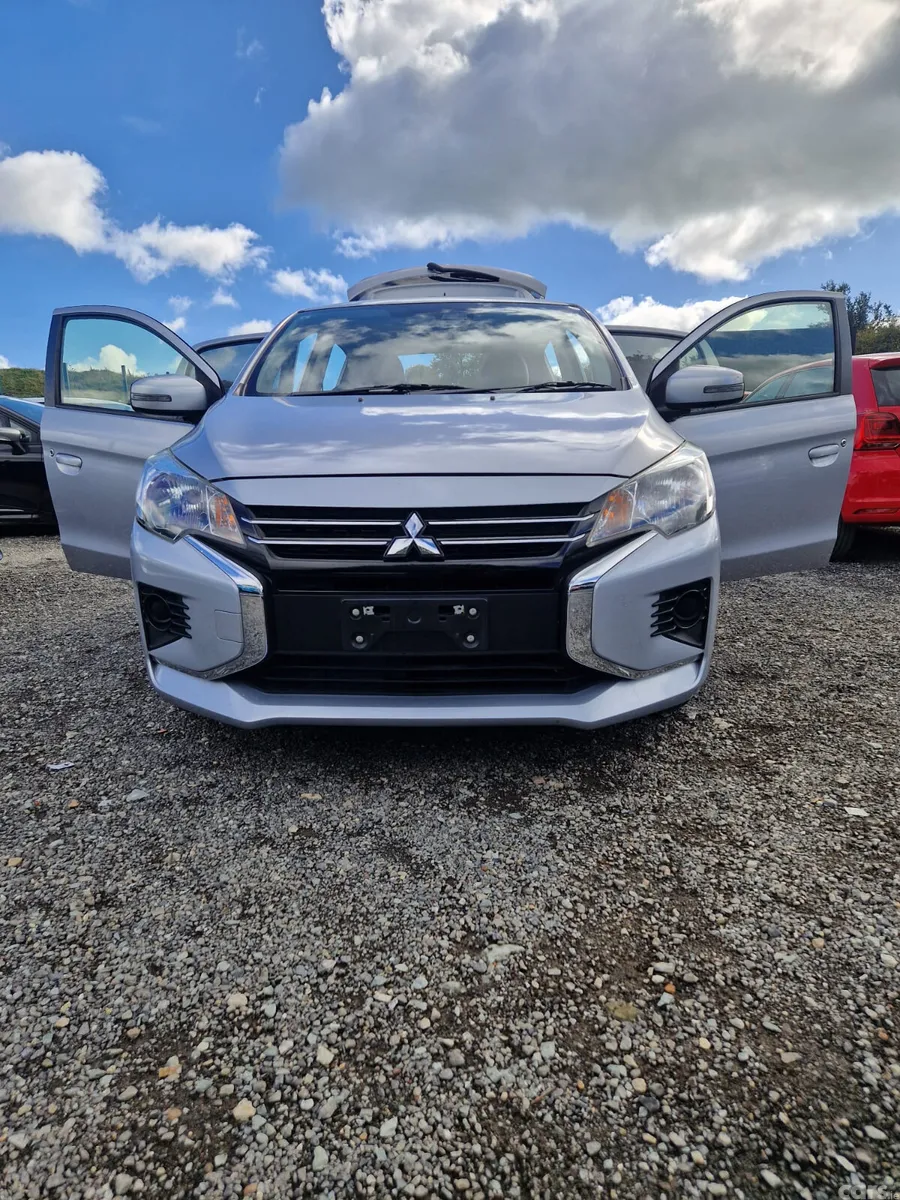 Mitsubishi Mirage Hatchback, Petrol, 2023, Silver
