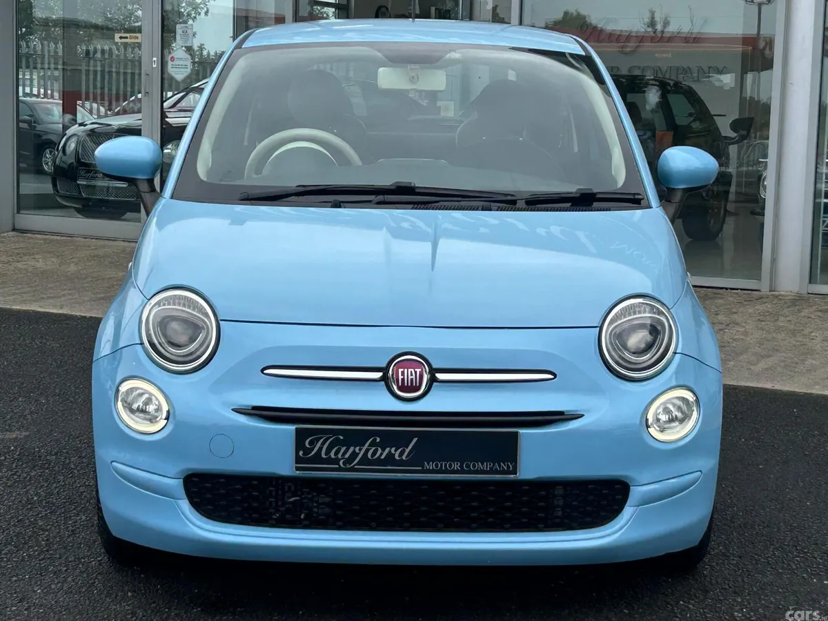 Fiat 500 Hatchback, Petrol, 2016, Red