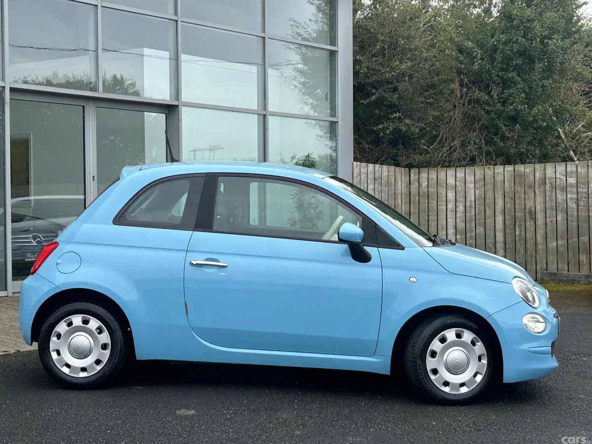 Fiat 500 Hatchback, Petrol, 2016, Red