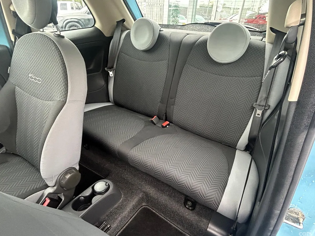 Fiat 500 Hatchback, Petrol, 2016, Red