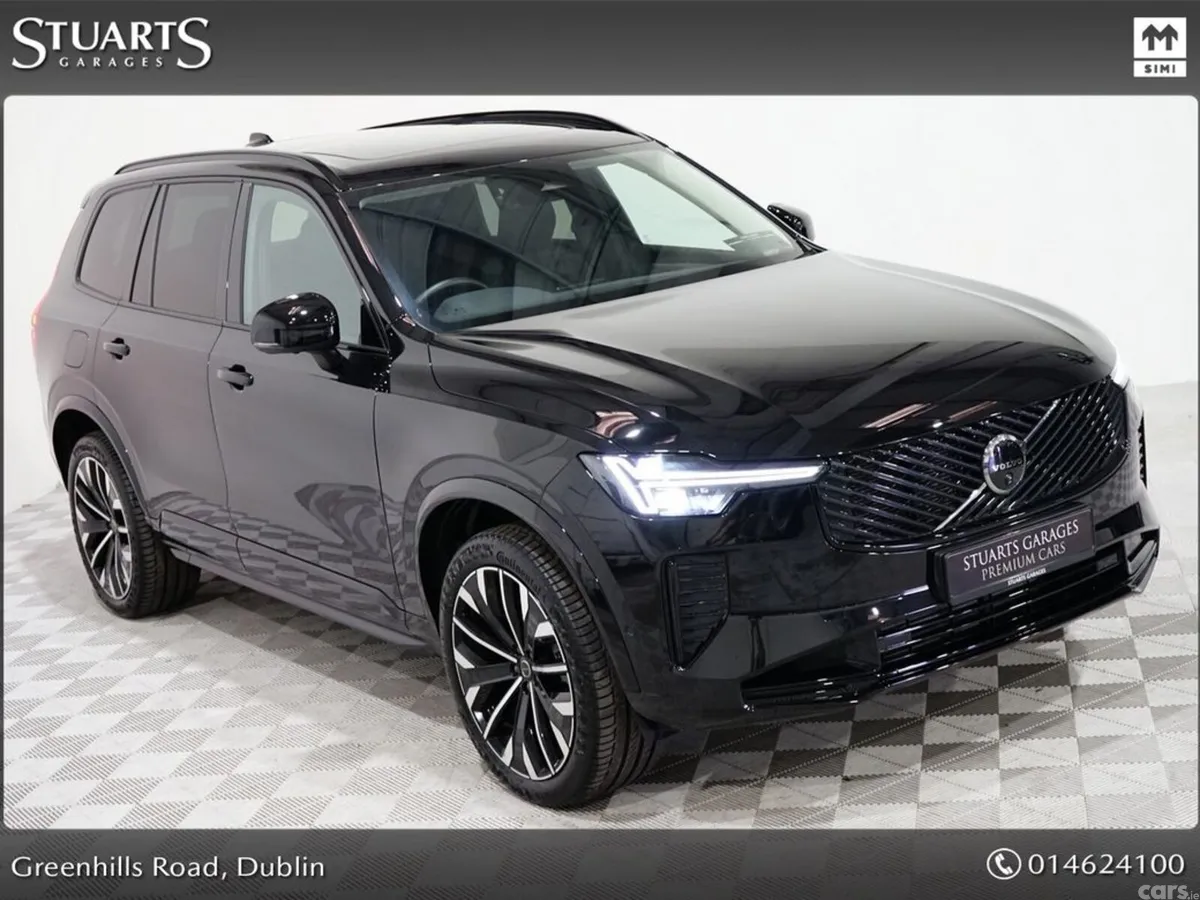 Volvo XC90 Estate, Petrol Plug-in Hybrid, 2026, Black