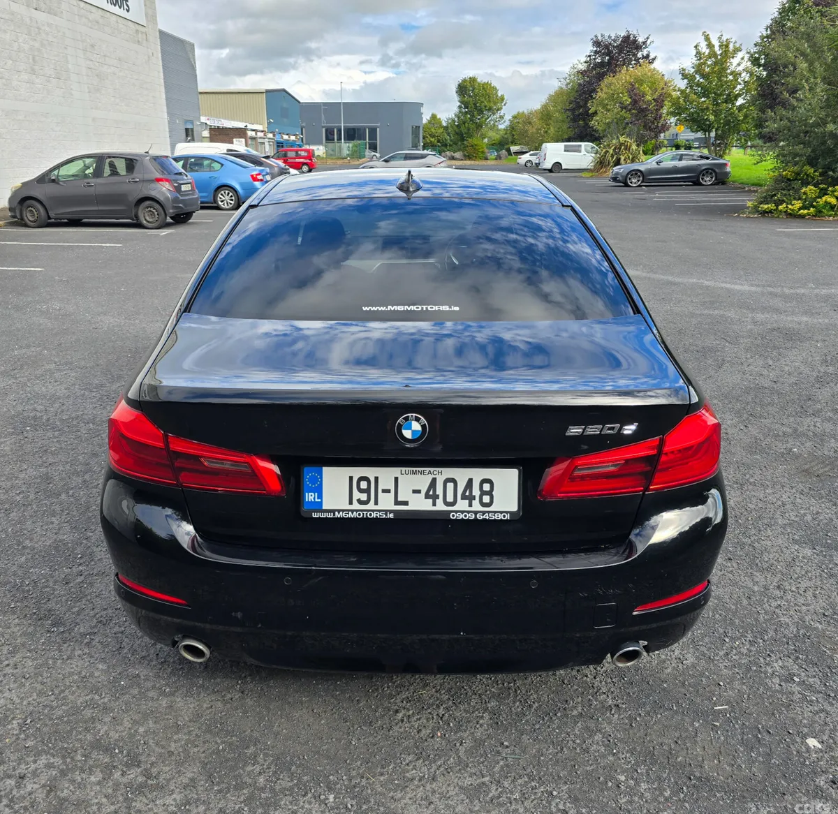 BMW 5-Series Saloon, Diesel, 2019, Black
