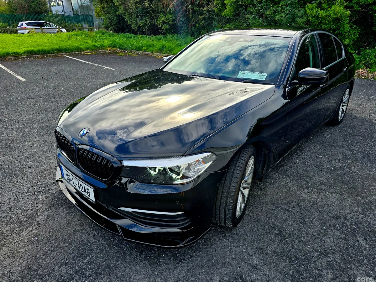 BMW 5-Series Saloon, Diesel, 2019, Black