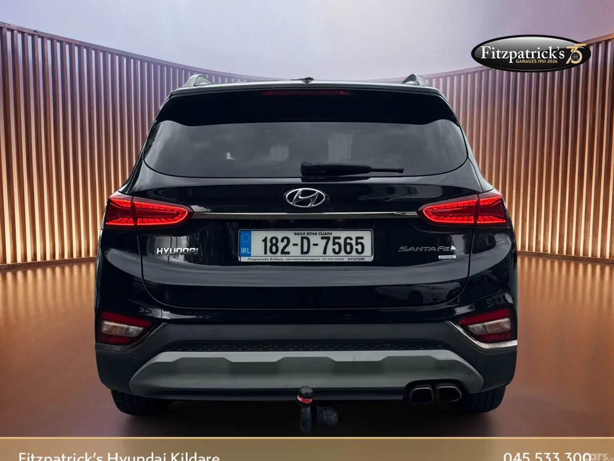 Hyundai Santa Fe SUV, Diesel, 2018, Black