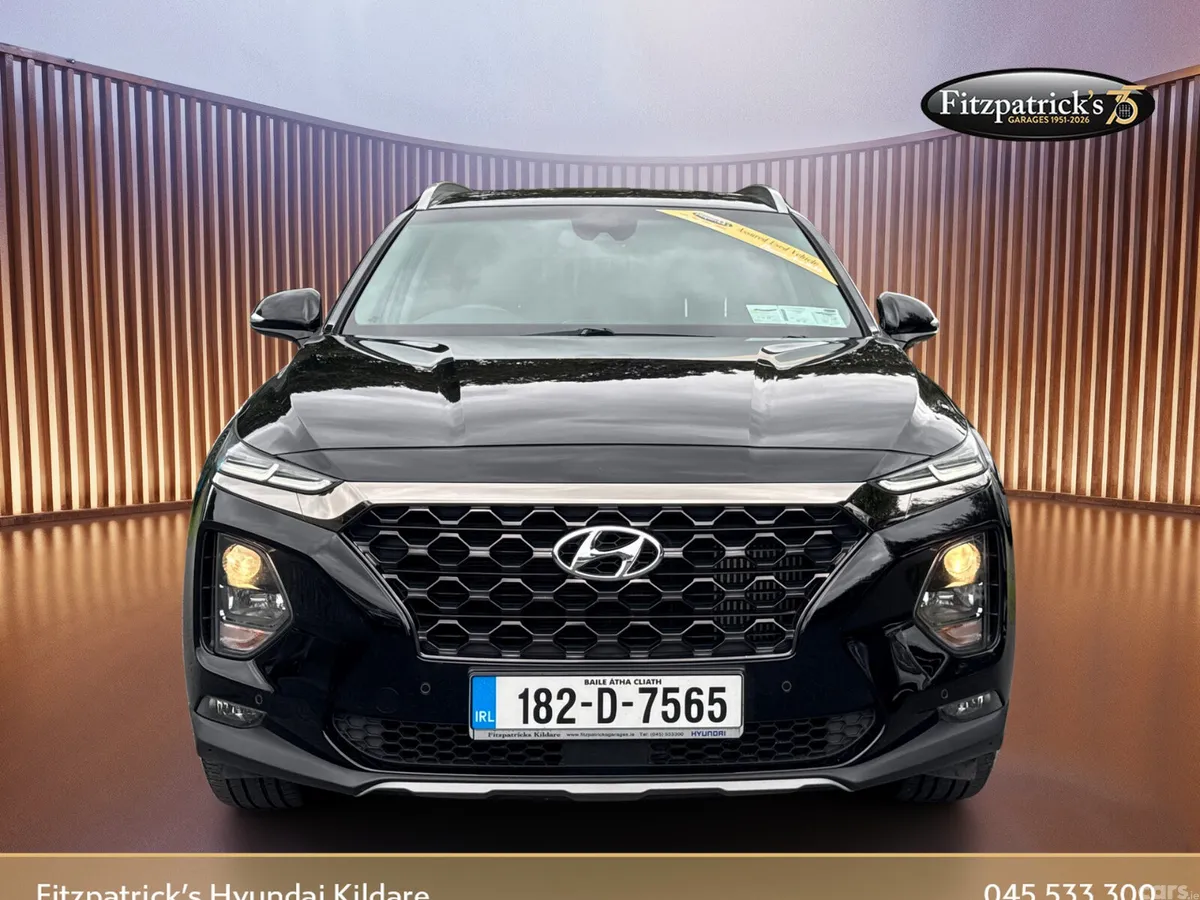Hyundai Santa Fe SUV, Diesel, 2018, Black