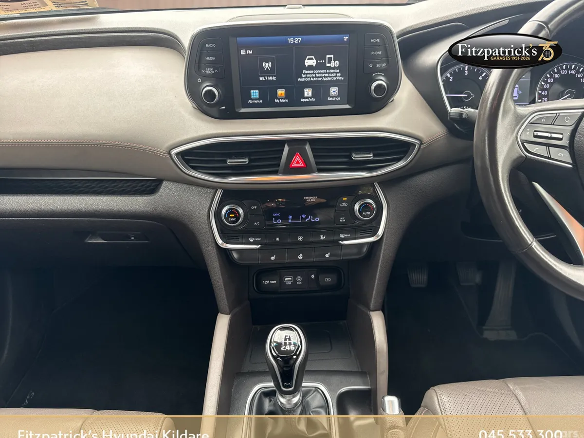 Hyundai Santa Fe SUV, Diesel, 2018, Black