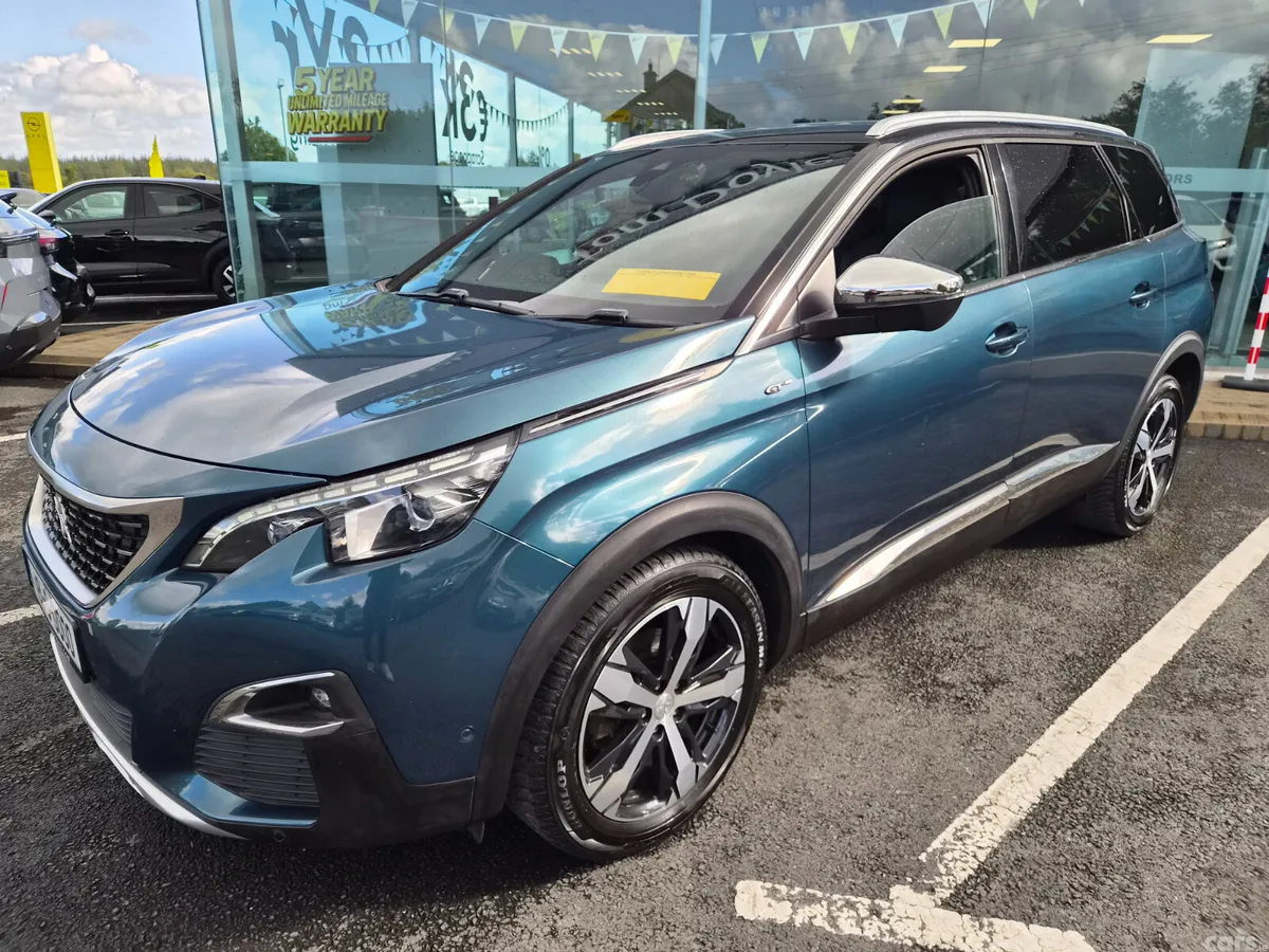 Peugeot 5008 MPV, Diesel, 2018, Blue