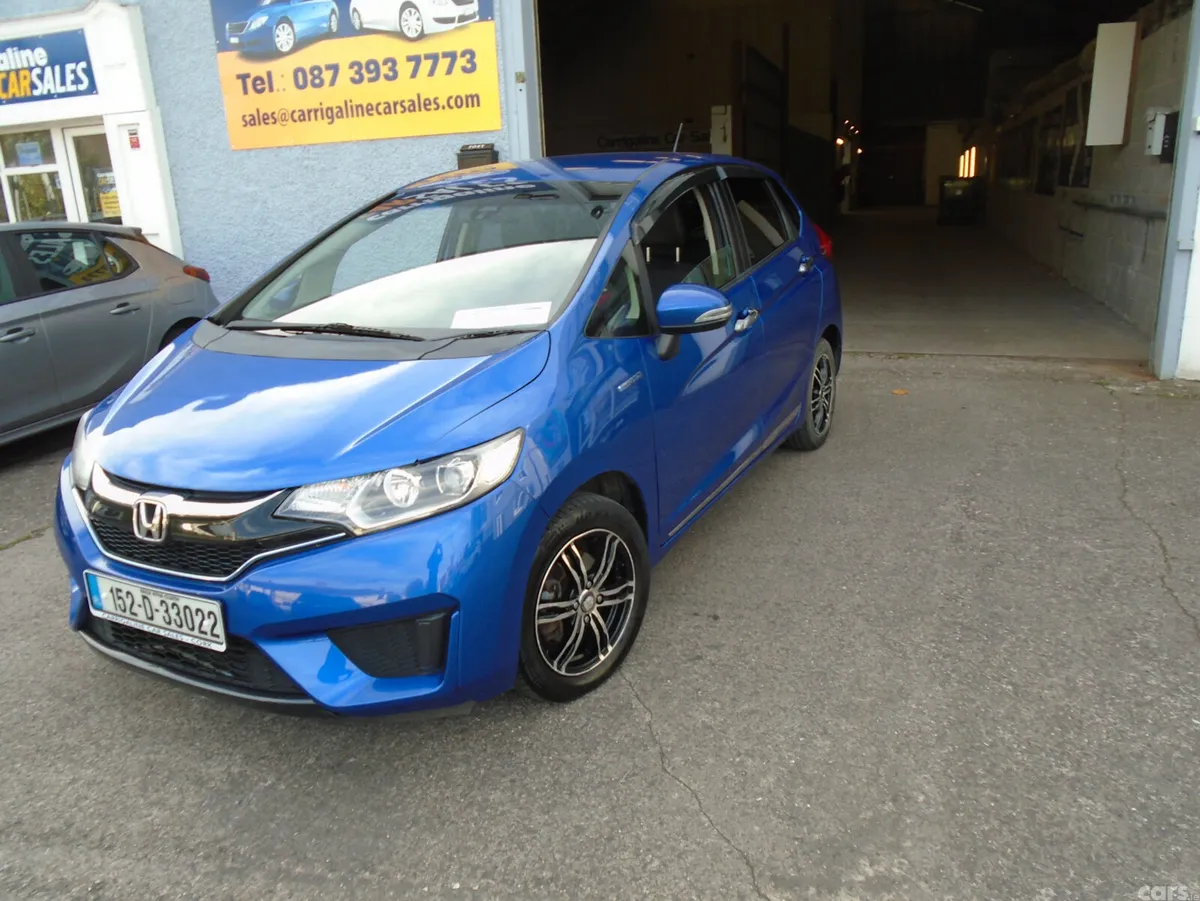 Honda Fit Hatchback, Petrol Hybrid, 2015, Blue