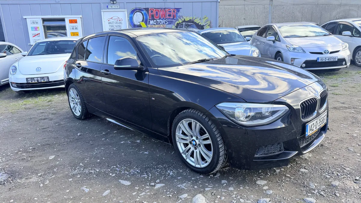 BMW 1-Series Hatchback, Petrol, 2014, Black