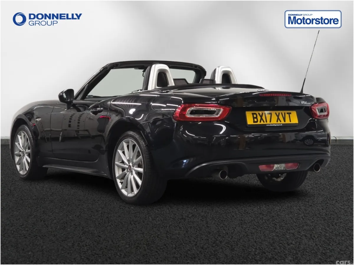 Fiat 124 Spider Coupe, Petrol, 2017, Black