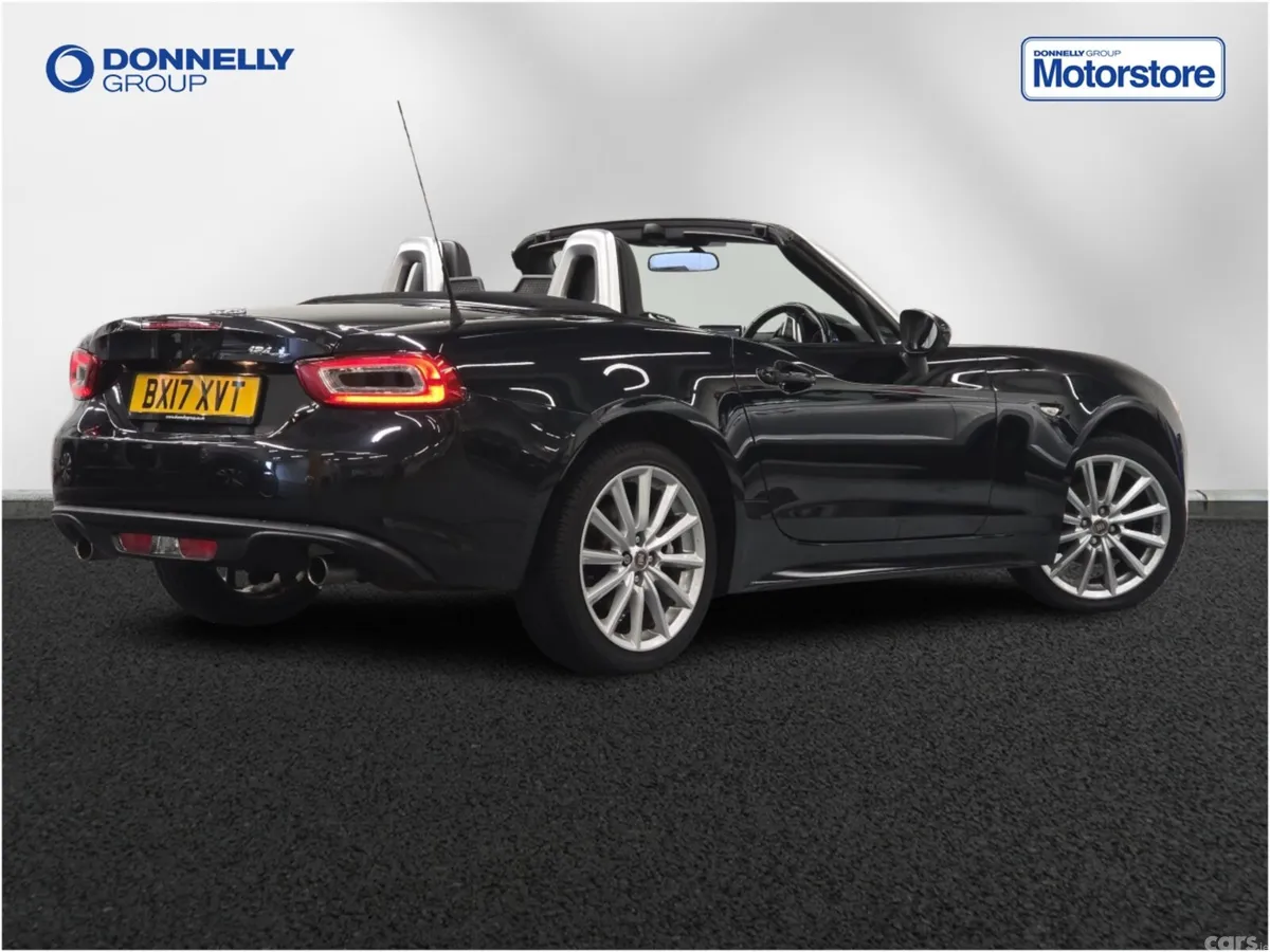 Fiat 124 Spider Coupe, Petrol, 2017, Black