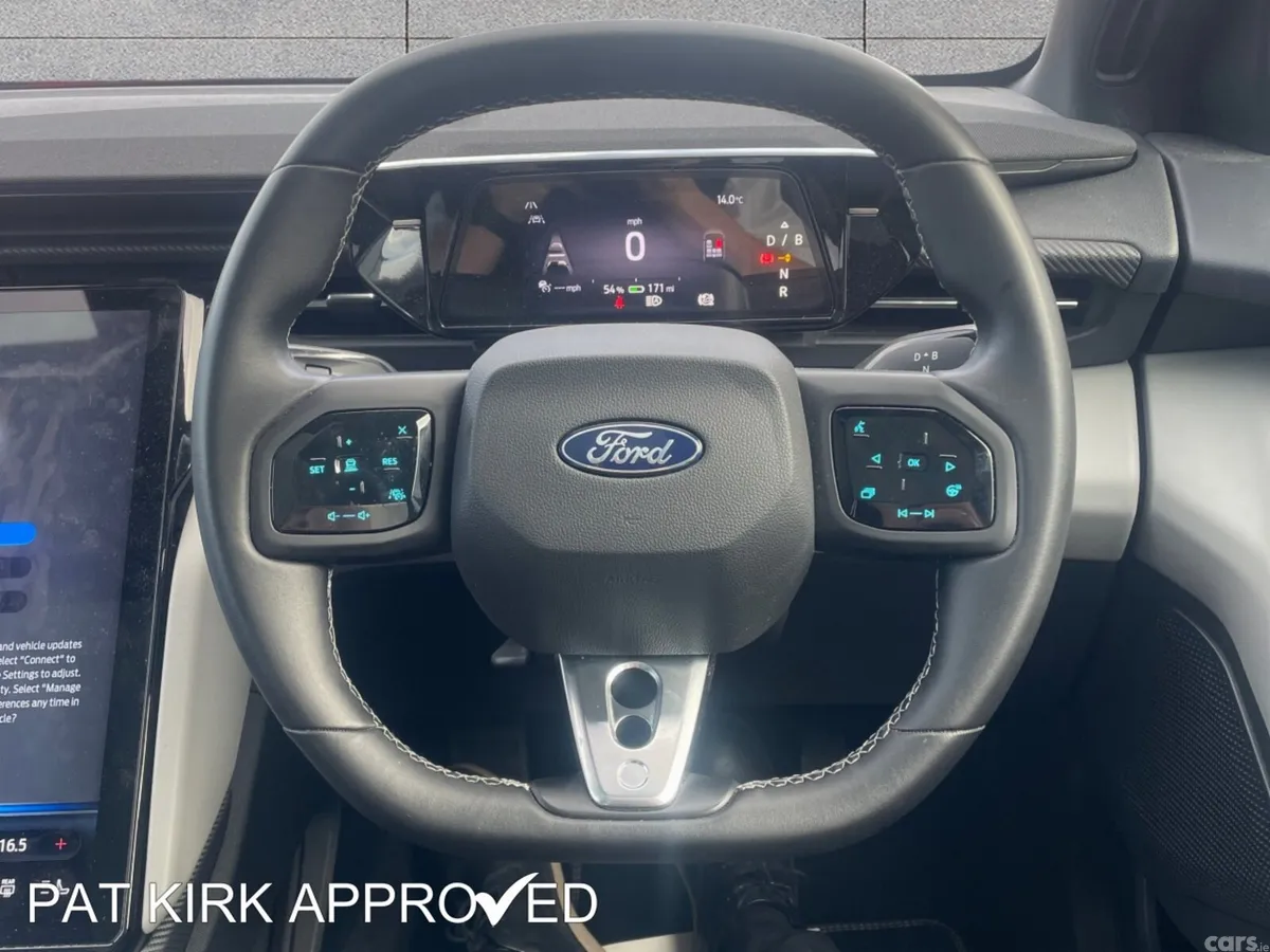 Ford Capri SUV, Electric, 2025, Red