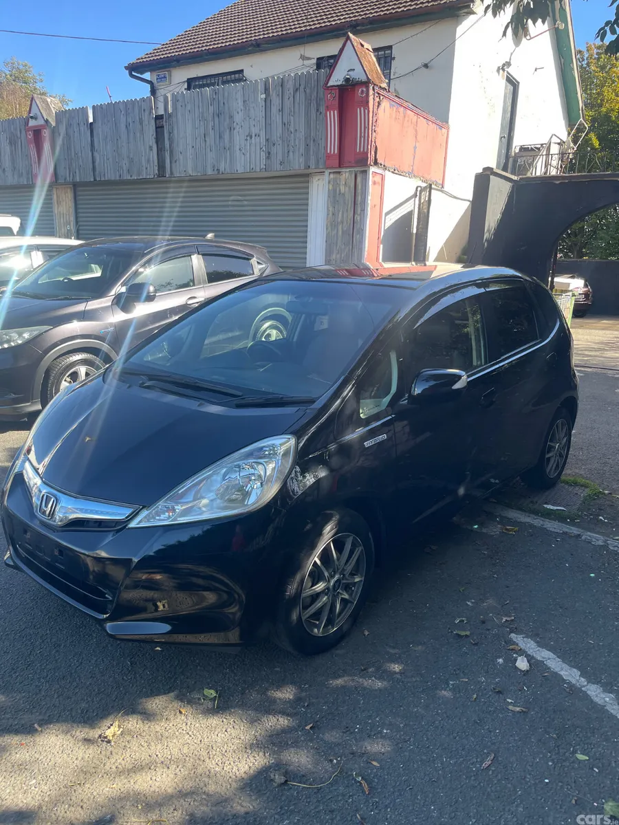 Honda Fit Hatchback, Petrol Hybrid, 2013, Black