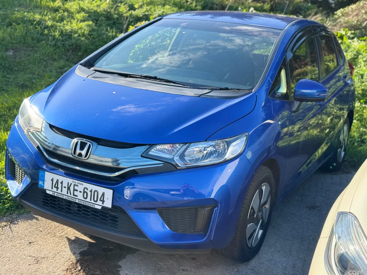 Honda Fit Hatchback, Petrol Hybrid, 2014, Blue