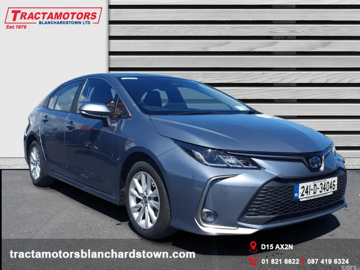 Toyota Corolla Saloon, Petrol Hybrid, 2024, Grey