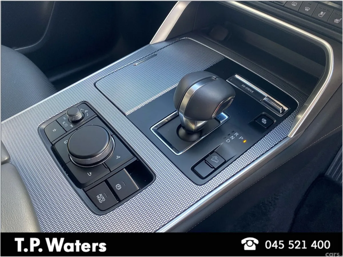 Mazda CX-80 SUV, Petrol Plug-in Hybrid, 2025, Red