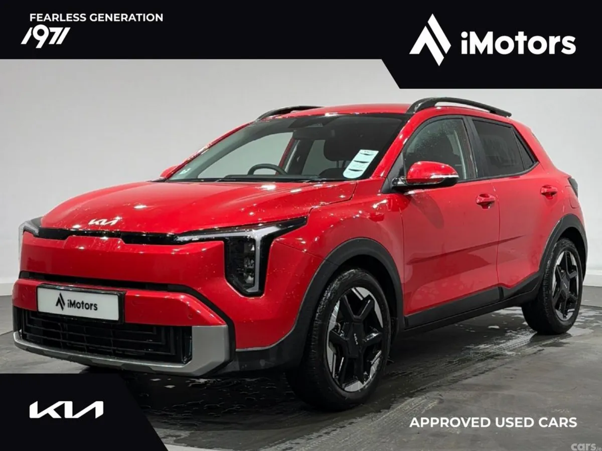 Kia Stonic SUV, Petrol Hybrid, 2026, Red