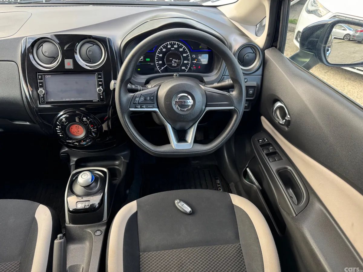 Nissan Note Hatchback, Petrol Hybrid, 2019, Black