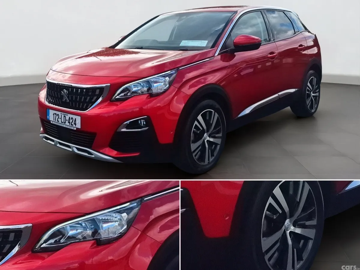 Peugeot 3008 SUV, Diesel, 2017, Red