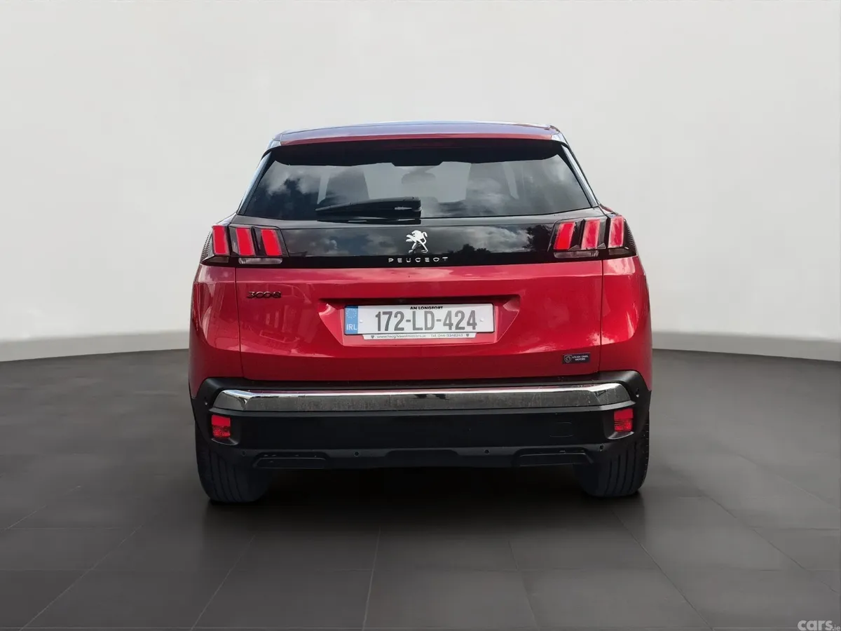 Peugeot 3008 SUV, Diesel, 2017, Red