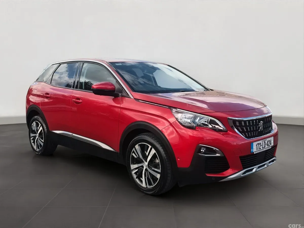 Peugeot 3008 SUV, Diesel, 2017, Red