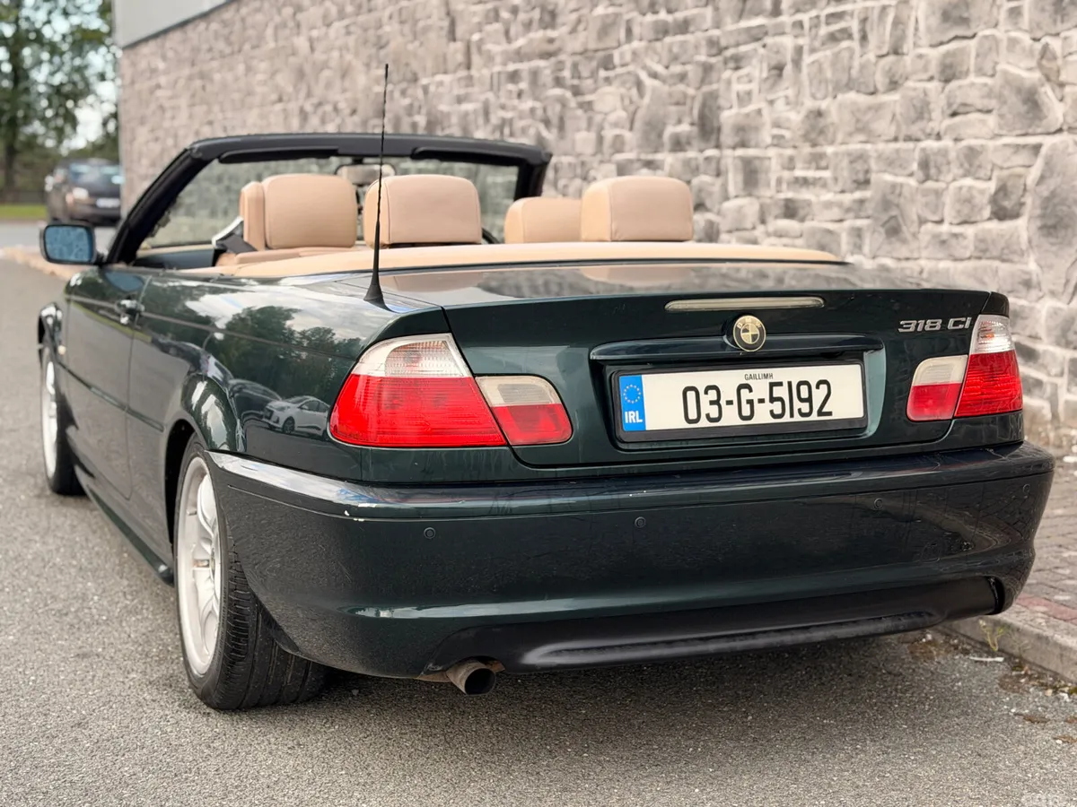 BMW 3-Series Convertible, Petrol, 2003, Green