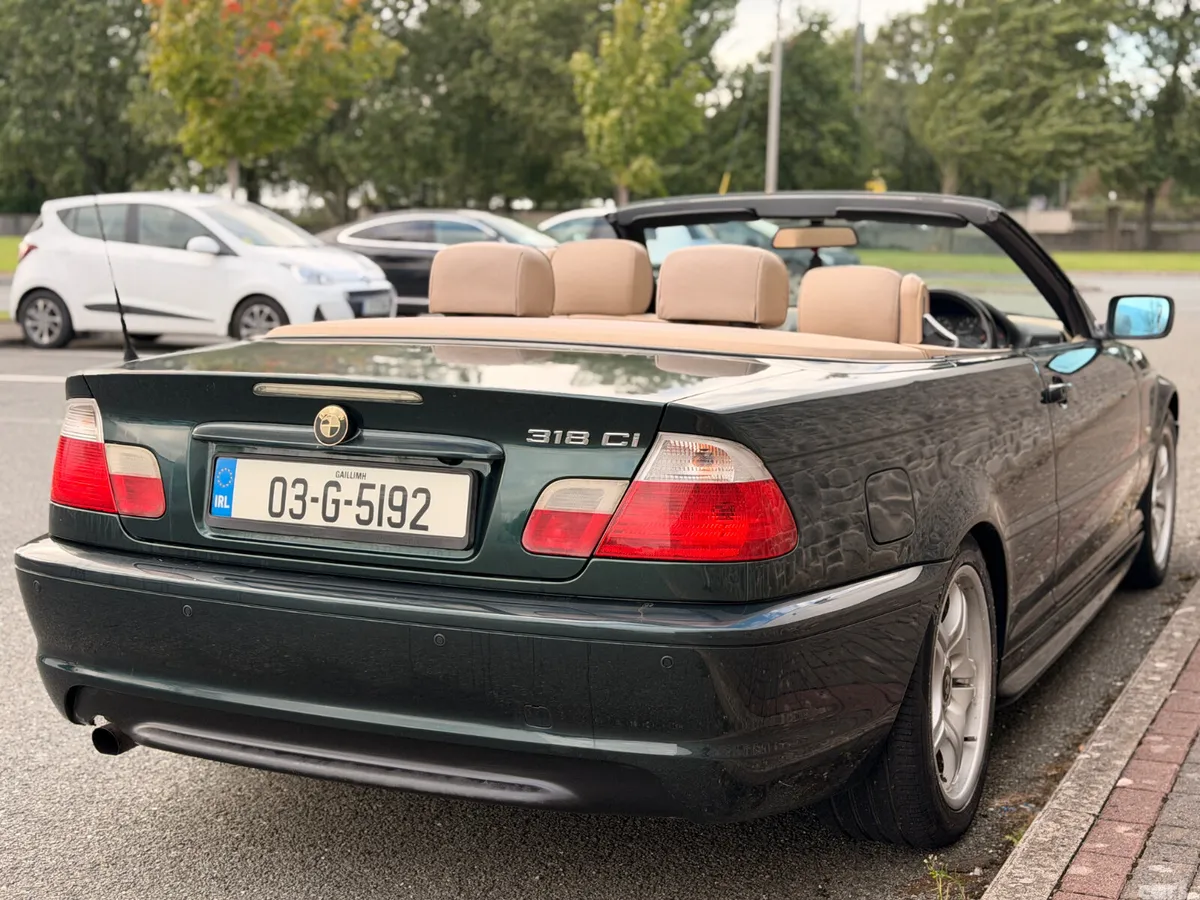 BMW 3-Series Convertible, Petrol, 2003, Green