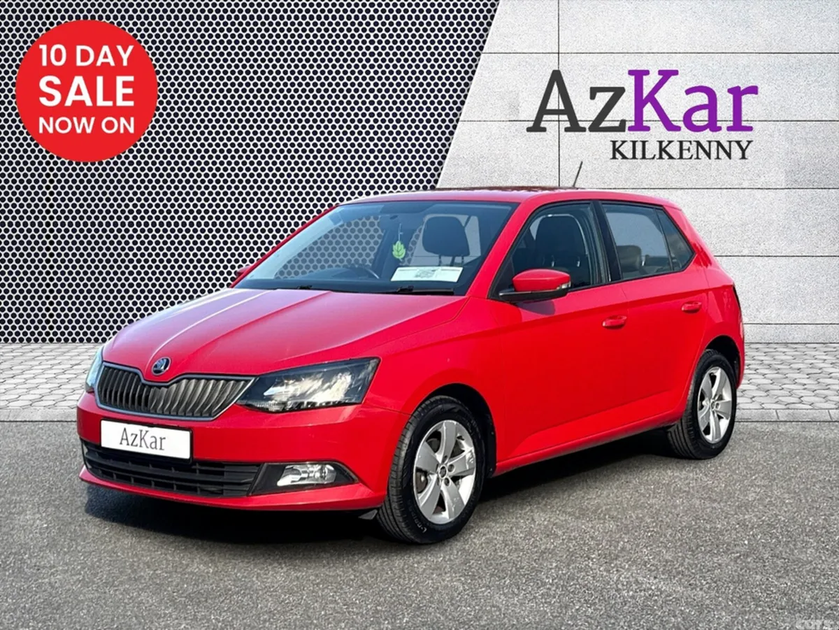 Skoda Fabia Hatchback, Diesel, 2016, Red