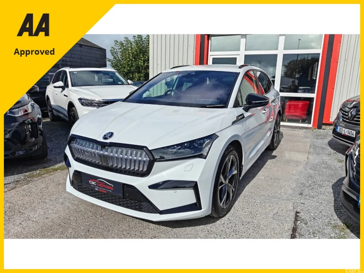 Skoda Enyaq Hatchback, Electric, 2023, White