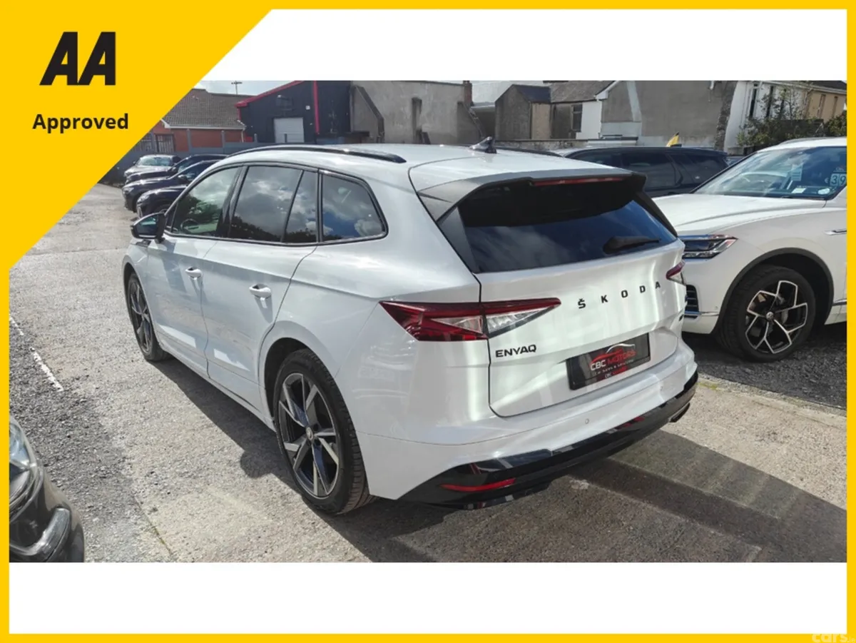 Skoda Enyaq Hatchback, Electric, 2023, White