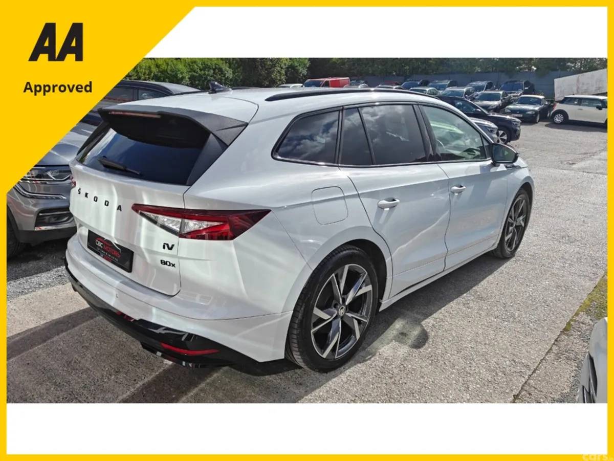 Skoda Enyaq Hatchback, Electric, 2023, White