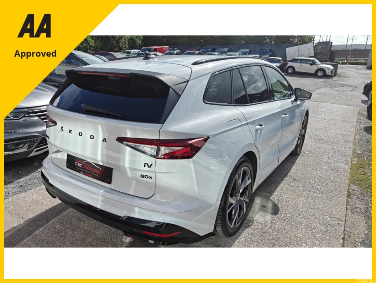 Skoda Enyaq Hatchback, Electric, 2023, White