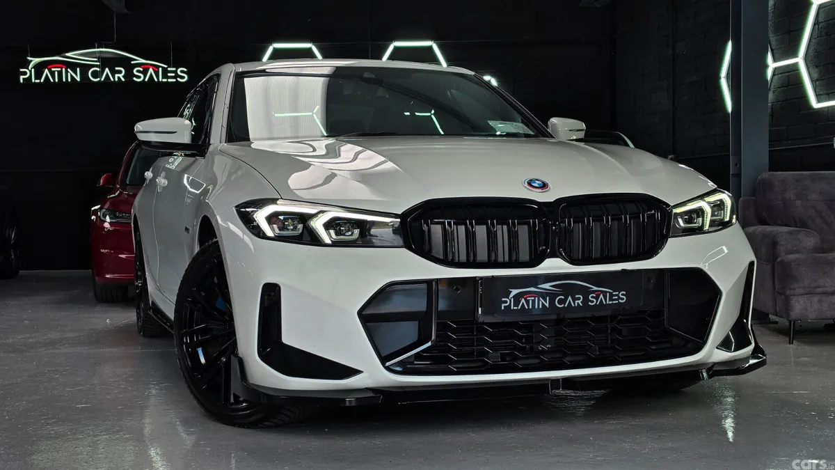BMW 3-Series Saloon, Petrol Plug-in Hybrid, 2024, White