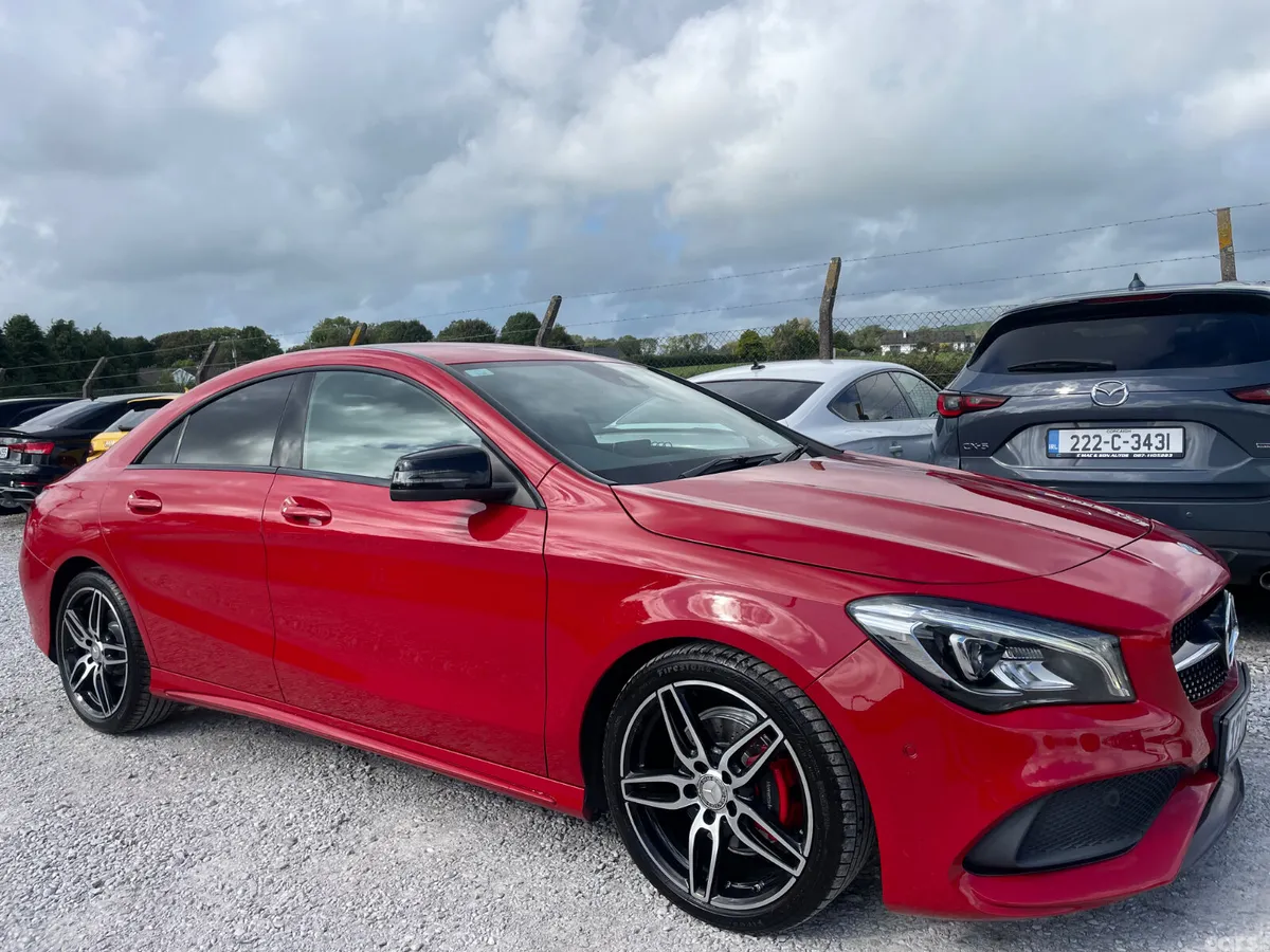 Mercedes-Benz CLA Saloon, Diesel, 2017, Red