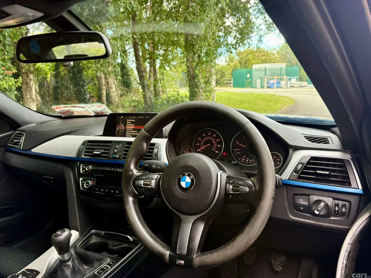 BMW 3-Series Saloon, Diesel, 2015, Blue