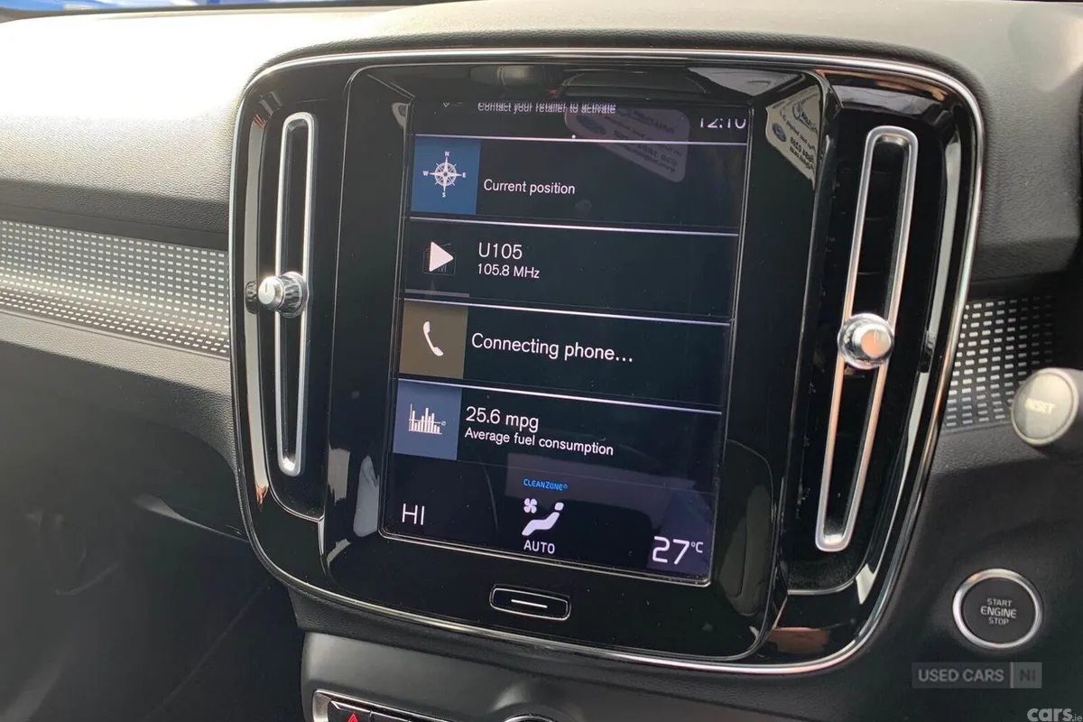 Volvo XC40 SUV, Petrol Hybrid, 2020, Black
